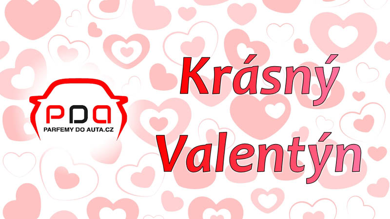 krásný Valentýn s Parfémy do auta.cz sleva